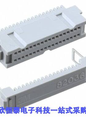 82036-6000RB连接器 《 CONN RCPT 36POS IDC 30AWG GOLD    》