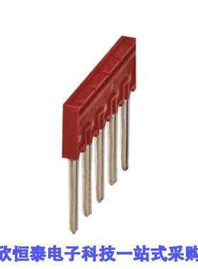 3001596连接器 《 JUMPER TERM BLK 5POS FLAT PIN    》