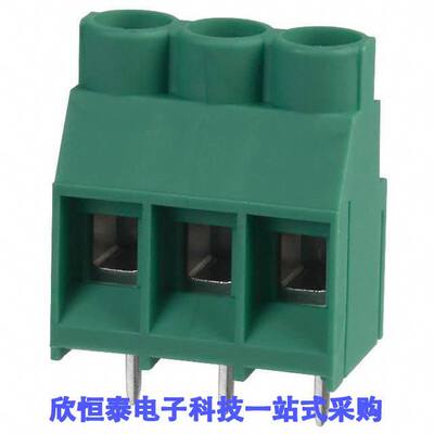 1714968连接器 《 TERM BLK 3P SIDE ENT 6.35MM PCB    》