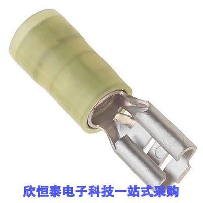 0190190037连接器 《 CONN QC RCPT 10-12AWG 0.250    》