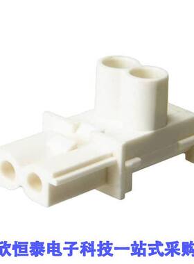 147052连接器 《 CONN RECEPT 2POS SCREW WHT    》