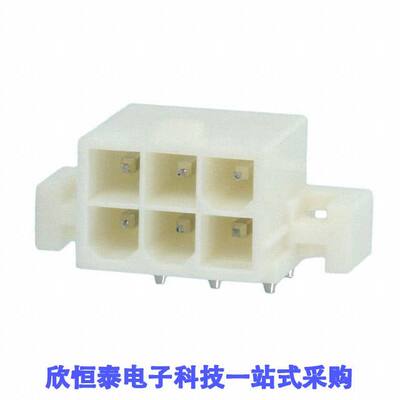 1586044-6连接器 《 CONN HEADER R/A 6POS 4.2MM    》