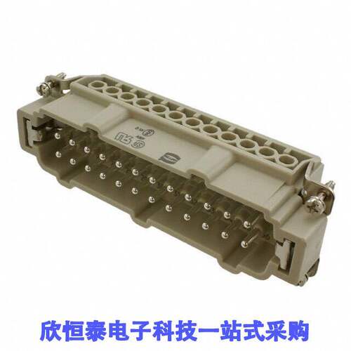 09330242611连接器 《 INSERT MALE 24POS+1GND SCREW    》