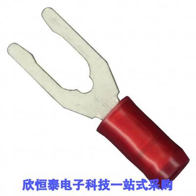 8-52410-1连接器 《 CONN SPADE TERM 16-22AWG #8 RED    》