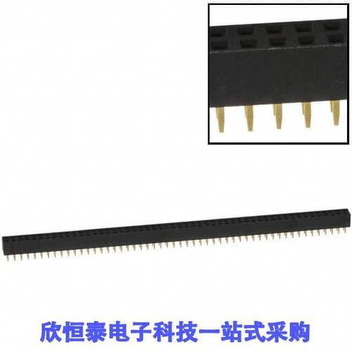NPPN302AFCN-RC连接器 《 CONN HDR 60POS 0.079 GOLD PCB    》