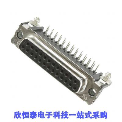 5788800-1连接器 《 CONN D-SUB RCPT 25POS R/A SLDR    》