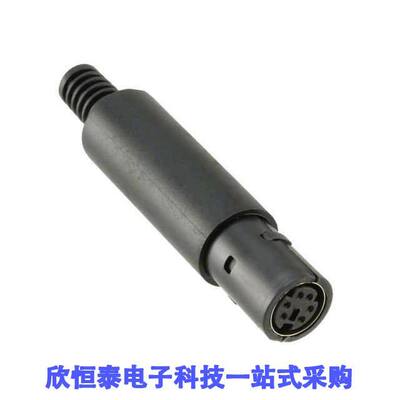 MD-60J连接器 《 CONN RCPT FMALE MINI DIN 6P SLDR    》