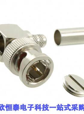 112165连接器 《 CONN BNC PLUG R/A 75 OHM SOLDER    》