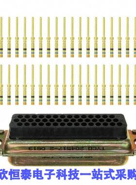 204517-2连接器 《 CONN DSUB HD PLUG 44POS PNL MNT    》