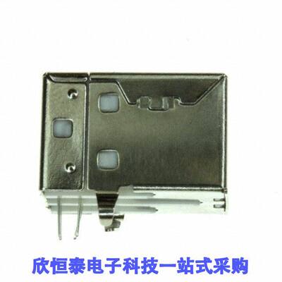 AU-Y1007-2连接器 《 CONN RCPT USB2.0 TYPEB 4POS R/A    》