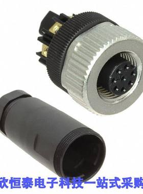 1200710031连接器 《 FA M12 8P AC FE STR SCR UNSH    》