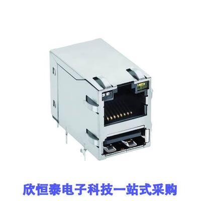 7497011611A连接器 《 CONN MAGJA【 1PORT 100BASE-T PCB    》