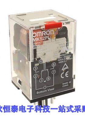 MKS2PI-AC120继电器 《 RELAY GEN PURPOSE DPDT 10A 120V    》