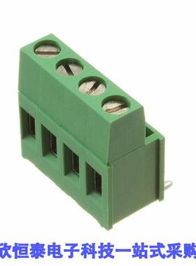 282862-4连接器 《 TERM BLK 4POS TOP ENTRY 5MM PCB    》