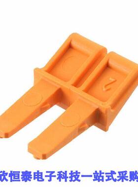 3034442连接器 《 JUMPER TERM BLK 2POS FLAT PIN    》