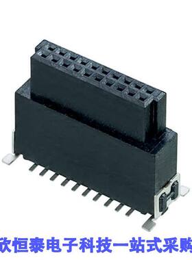 M55-6022042R连接器 《 CONN RCPT 20POS 0.05 GOLD SMD    》