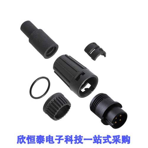 6382-4PG-513连接器 《 CONN PLUG MALE 4POS SOLDER CUP    》