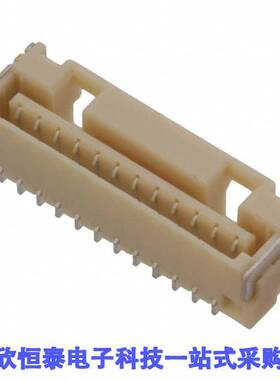 5023861270连接器 《 CONN RCPT 12P 0.049 TIN SMD R/A    》