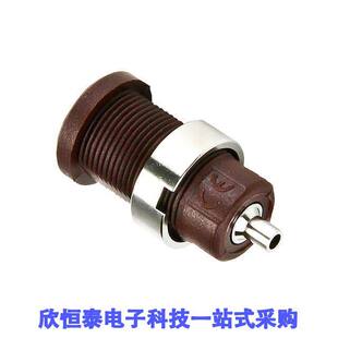 BANANA CONN SOLDER CT2240 BROWN 1连接器