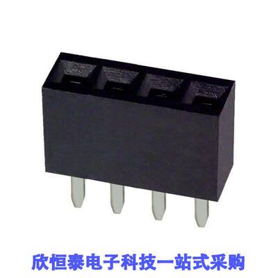 PPTC041LFBN-RC连接器 《 CONN HDR 4POS 0.1 TIN PCB    》