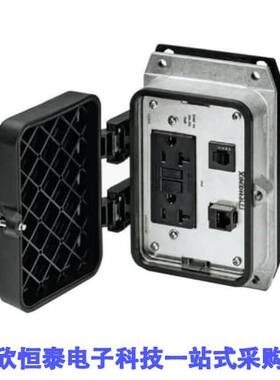 1415761连接器 《 HVYPRT W/2 120V OTL RJ45 3A BKR    》