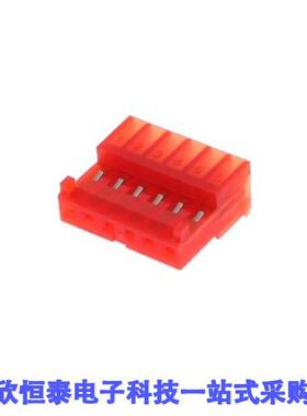 644038-6连接器 《 06P MTA100 CONN ASSY RED 15AU    》