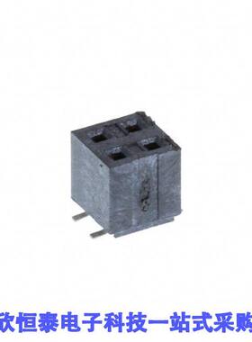 0791098401连接器 《 CONN RCPT 4POS 0.079 GOLD SMD    》