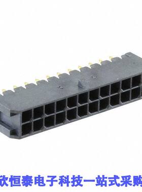 10127721-242LF连接器 《 CONN HEADER VERT 24POS 3MM    》