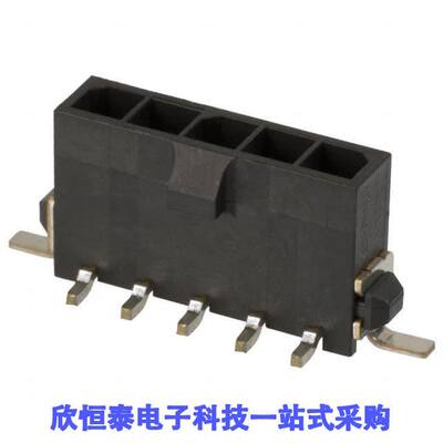 2-1445096-5连接器 《 CONN HEADER SMD 5POS 3MM    》