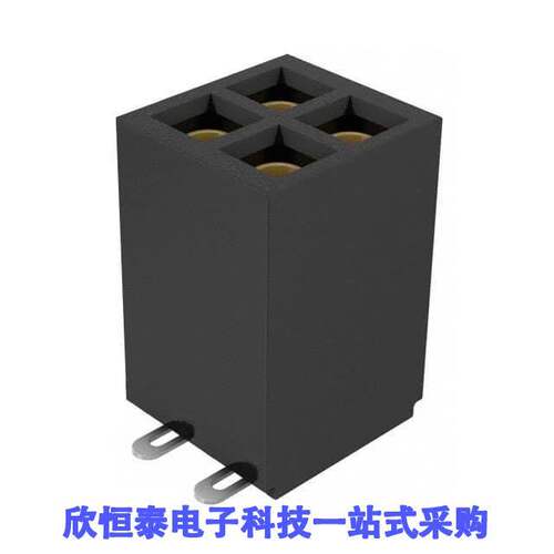 SFMC-102-T2-S-D连接器 《 CONN RCPT 4POS 0.05 GOLD SMD    》