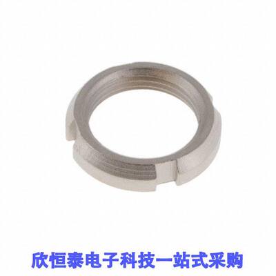 GEG.0S.240.LN连接器 《 CONN NOTCHED NUT SILVER    》