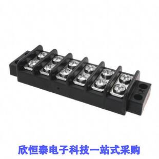 CONN 0.438 BARRIER 6CIRC STRIP 0387800106连接器