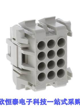 1416000000连接器 《 CONN RCPT HSG 12POS 5.00MM    》