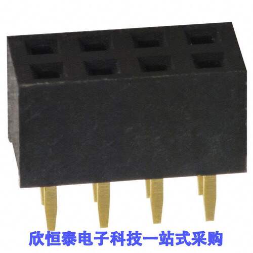 NPPN042AFCN-RC连接器 《 CONN HDR 8POS 0.079 GOLD PCB    》