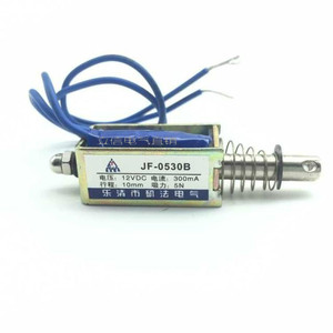 贯穿推式拉式框架式 直流电磁铁 JF-0530B 12V/24V 0530Z吸力50g