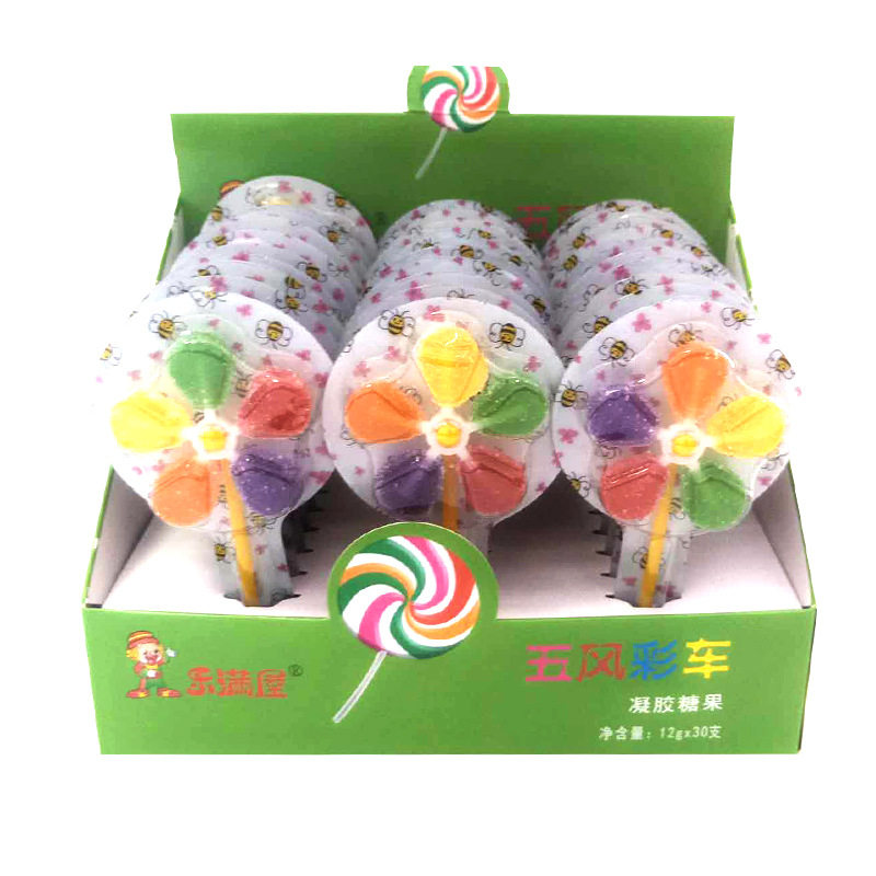 零食糖果12g五彩水果软糖小风车创意水果怀旧零食棒棒糖礼盒装在类目 零食/坚果/特产, 糖果零食/果冻/布丁, 糖果中 - 来自Buy2taobao.com提供专业的淘宝代购服务