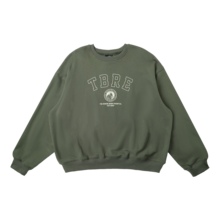 TBRE校园LOGO毛圈圆领套头卫衣