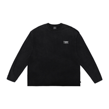 TBRE ARTS「阿特拉斯」轻水洗黑色长袖T恤