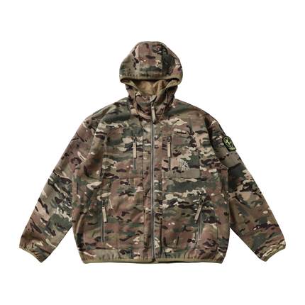 TBRE ARMY｜迷彩拉链连帽外套夹克男士春秋户外宽松