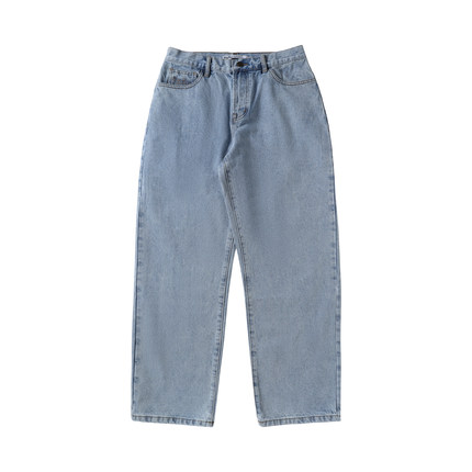 TBRE「无聊人与花瓶」系列刺绣水洗牛仔裤休闲