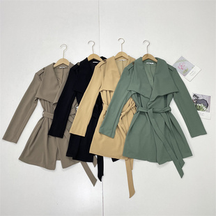 多色 女外套风衣好品质款 F3自留款 北欧单外单2024年秋款