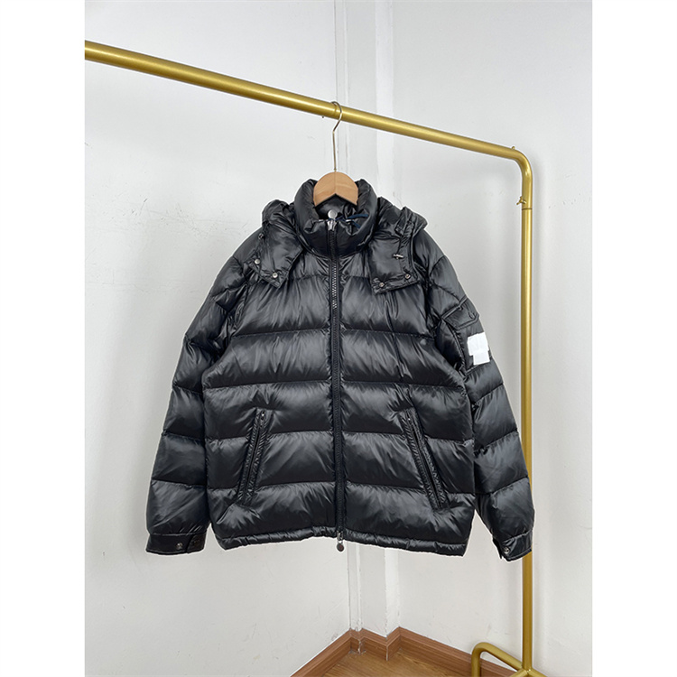 好货~2024冬季新款亮面羽绒服短款面包服男女连帽外套