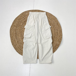 宽松裤 E1轻薄工装 休闲裤 显瘦长裤 风知名大牌26夏新款 男女情侣同款