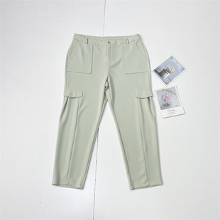 P1特惠清仓仅46码大码~德国单轻she外单莫代尔长裤休闲裤 女