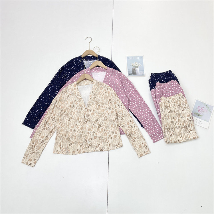 碎花星星印花两件套~外单纯元26春夏新款衬衫裤子配套家居服睡衣,女士内衣/男士内衣/家居服,睡衣/家居服套装,淘宝优惠券,粉丝福利购,淘宝优惠卷