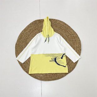 女士连帽套头拼色款 26春新款 柔软宽松休闲卫衣 外单纯元 德国单