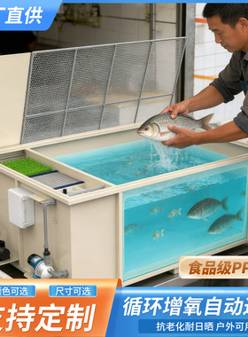 创净锦鲤池转鼓过滤鱼池免换水