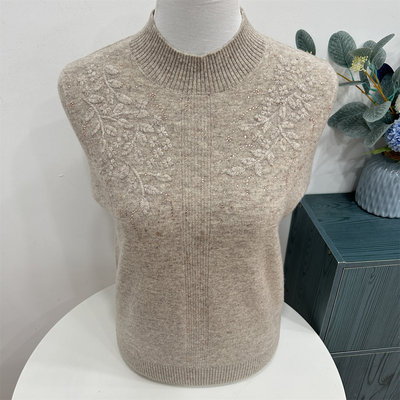 中老年妈妈秋装禾美人羊毛衫