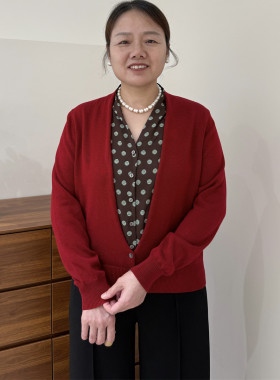 中老年秋季针织小衫妈妈秋装