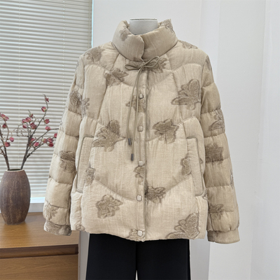 中老年人羽绒服妈妈装